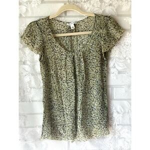 Silk Banana Republic Top